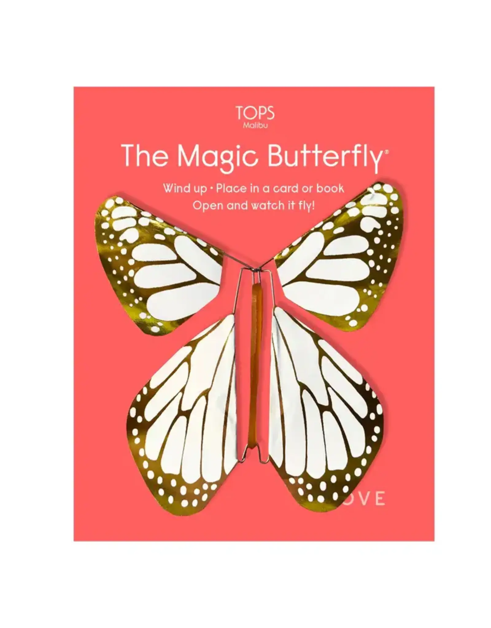 Tops Malibu Flying Magic Butterfly - Metallic "Love" Asst.
