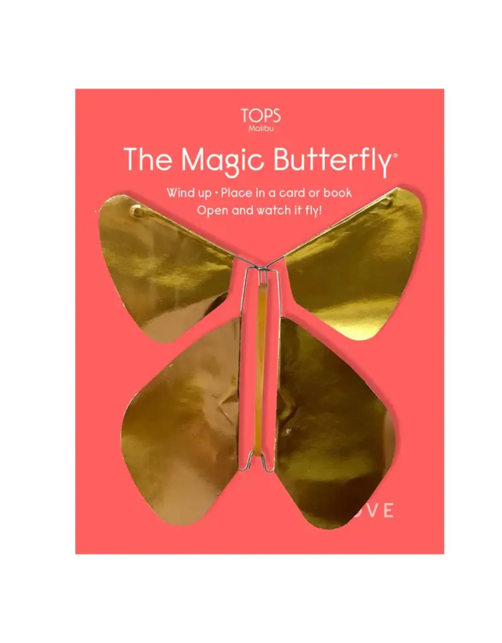 Tops Malibu Flying Magic Butterfly - Metallic "Love" Asst.
