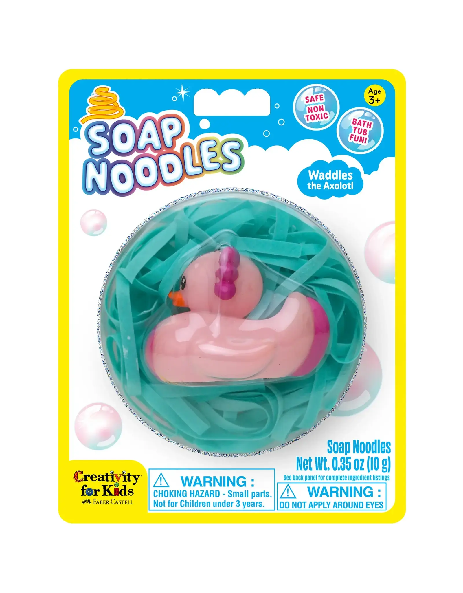 Creativity For Kids Soap Noodles Axolotl