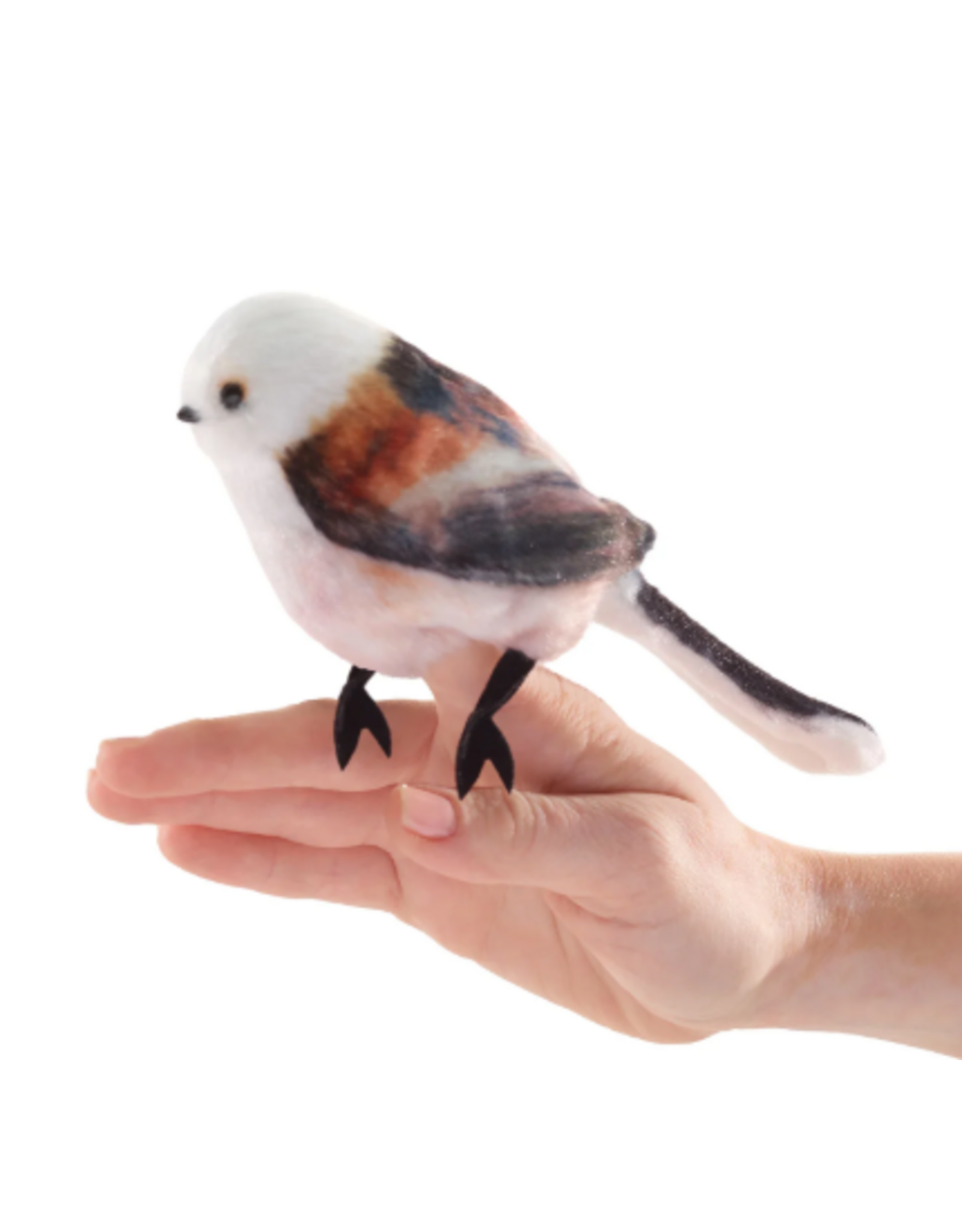 Folkmanis Mini Log-Tailed Tit Finger Puppet