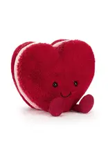 Jellycat Amuseables Arlette Heart Macaron (Red)