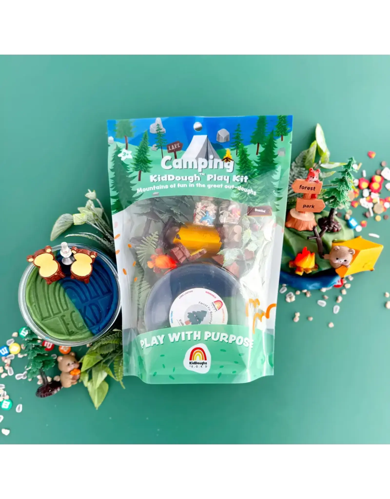 Earth Grown KidDoughs Camping KidDough Play Kit