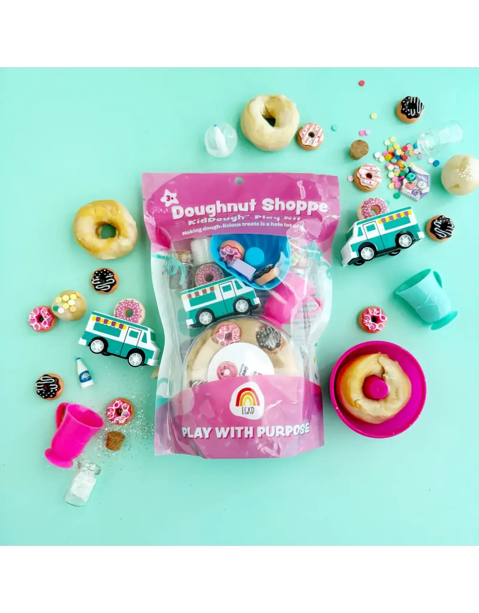 Earth Grown KidDoughs Doughnut Shoppe KidDough Play Kit