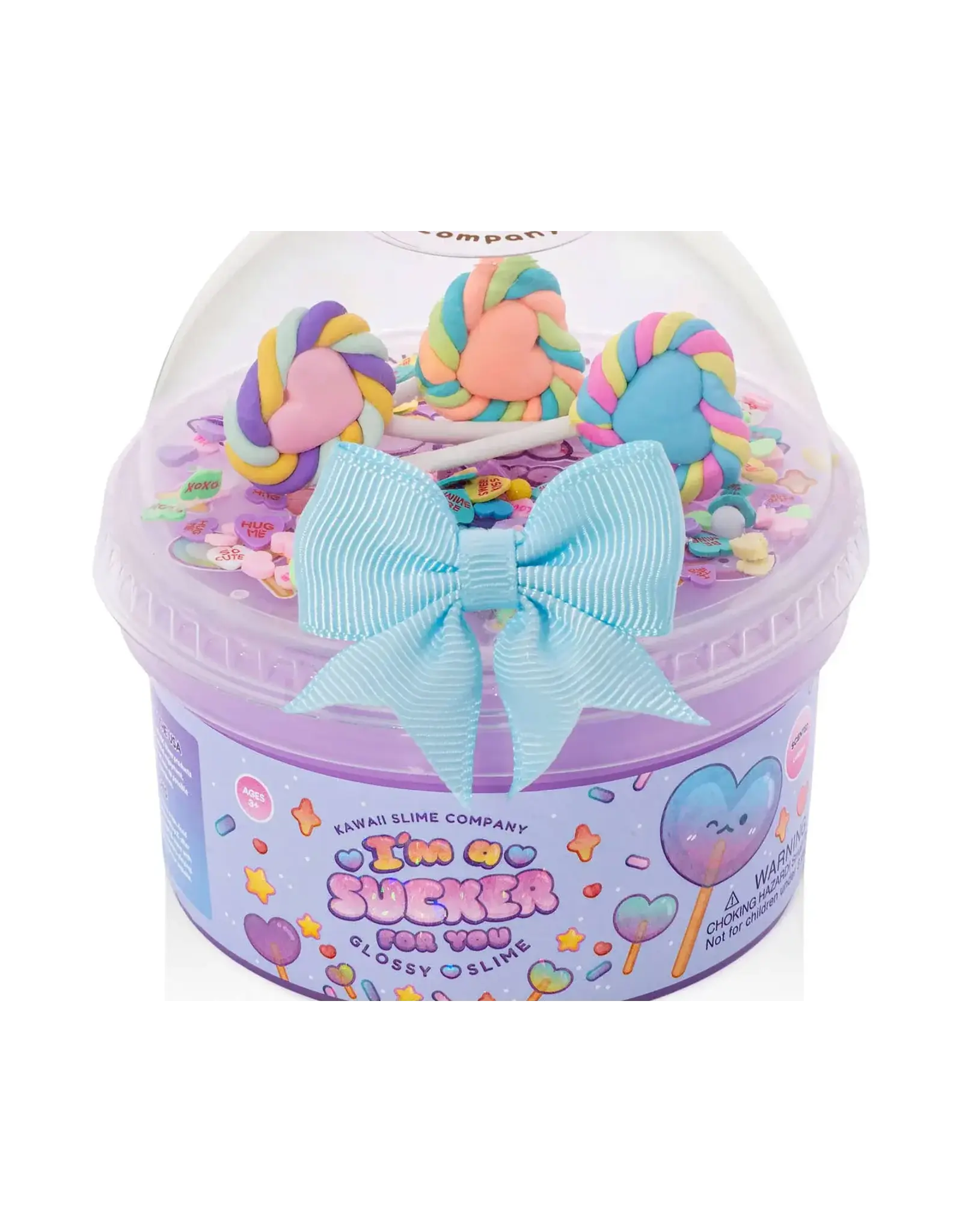 Kawaii Slime I'm A Sucker For You Glossy Slime