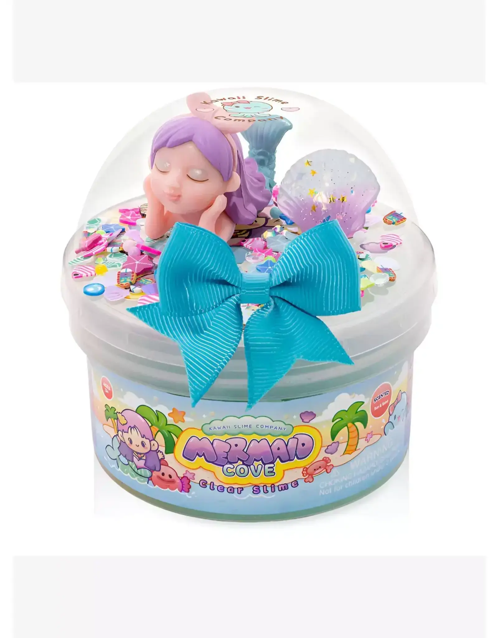 Kawaii Slime Mermaid Cove Clear Slime