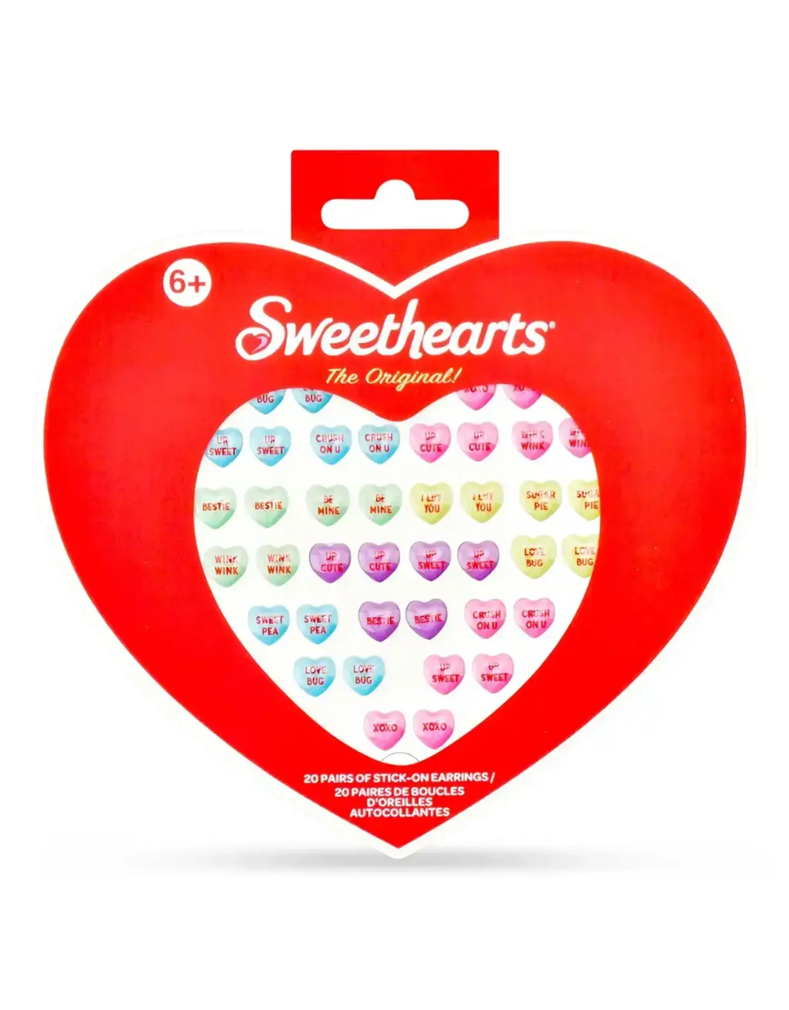 Iscream Sweethearts Stick-On Earrings