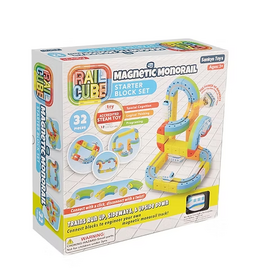 Meekins Rail Cube Magnetic Monorail Starter Set