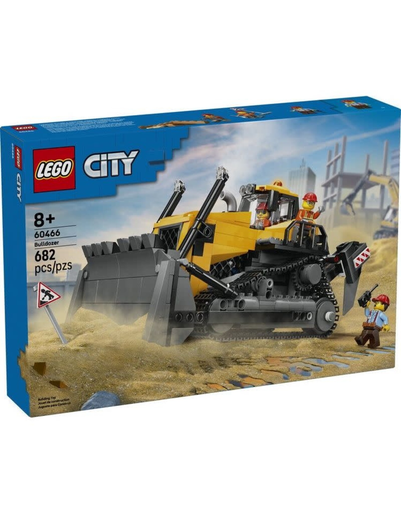 LEGO LEGO City Yellow Bulldozer