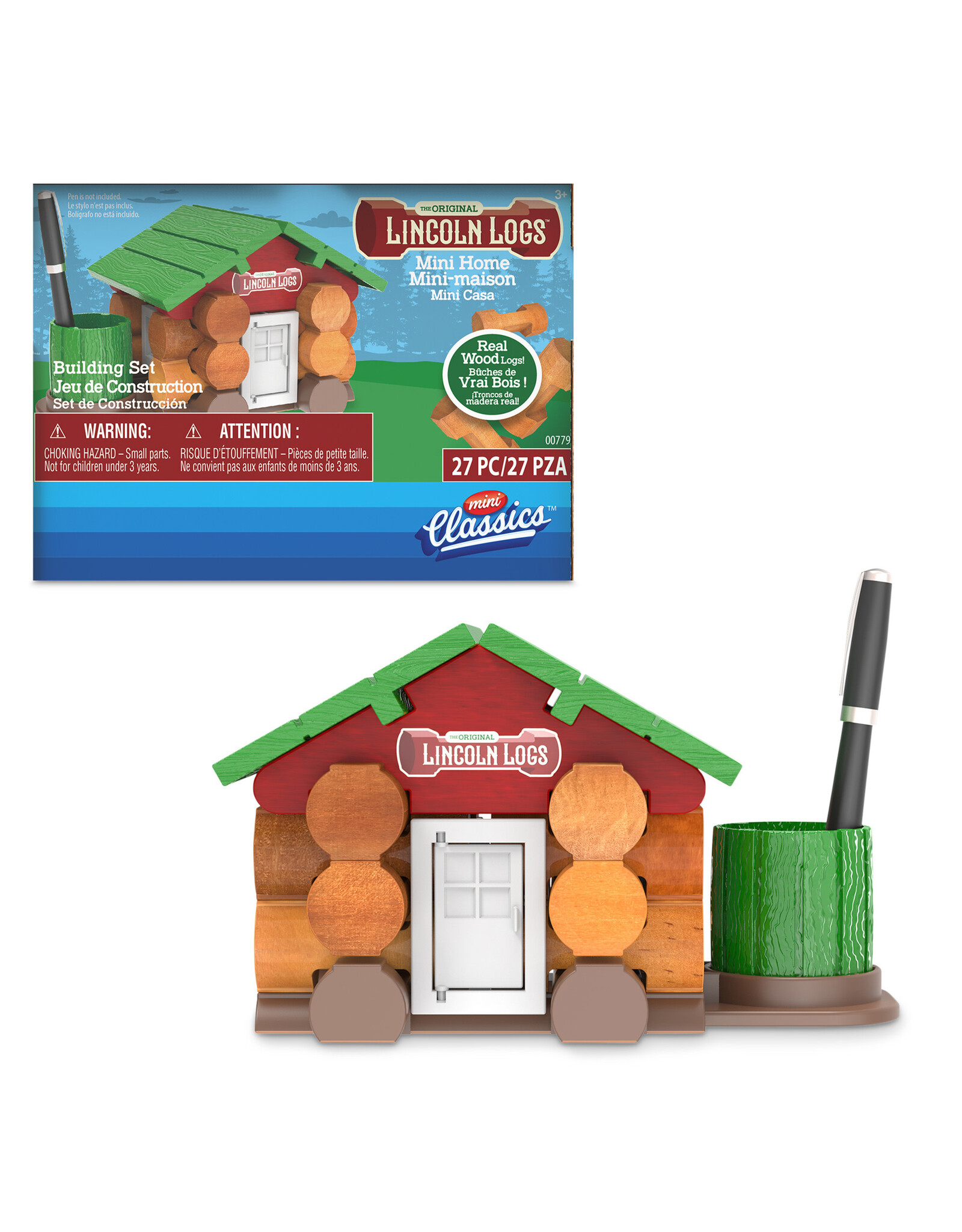 Schylling Lincoln Logs Mini Home