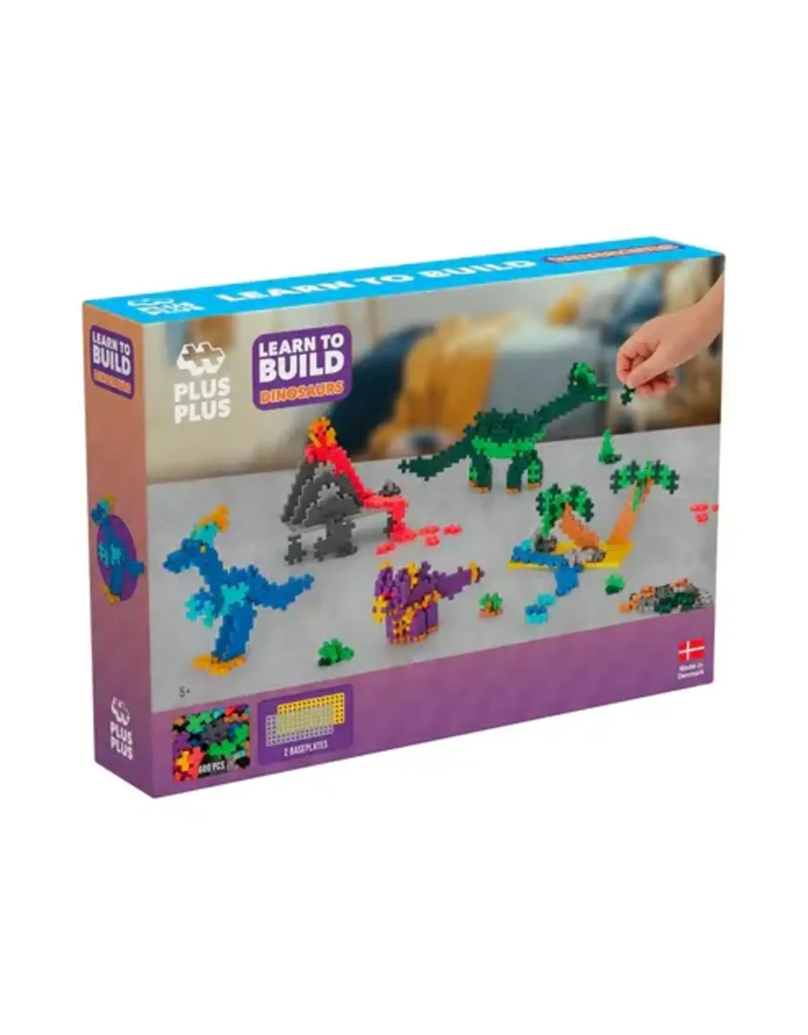 Plus-Plus Plus-Plus Learn to Build Dinosaurs