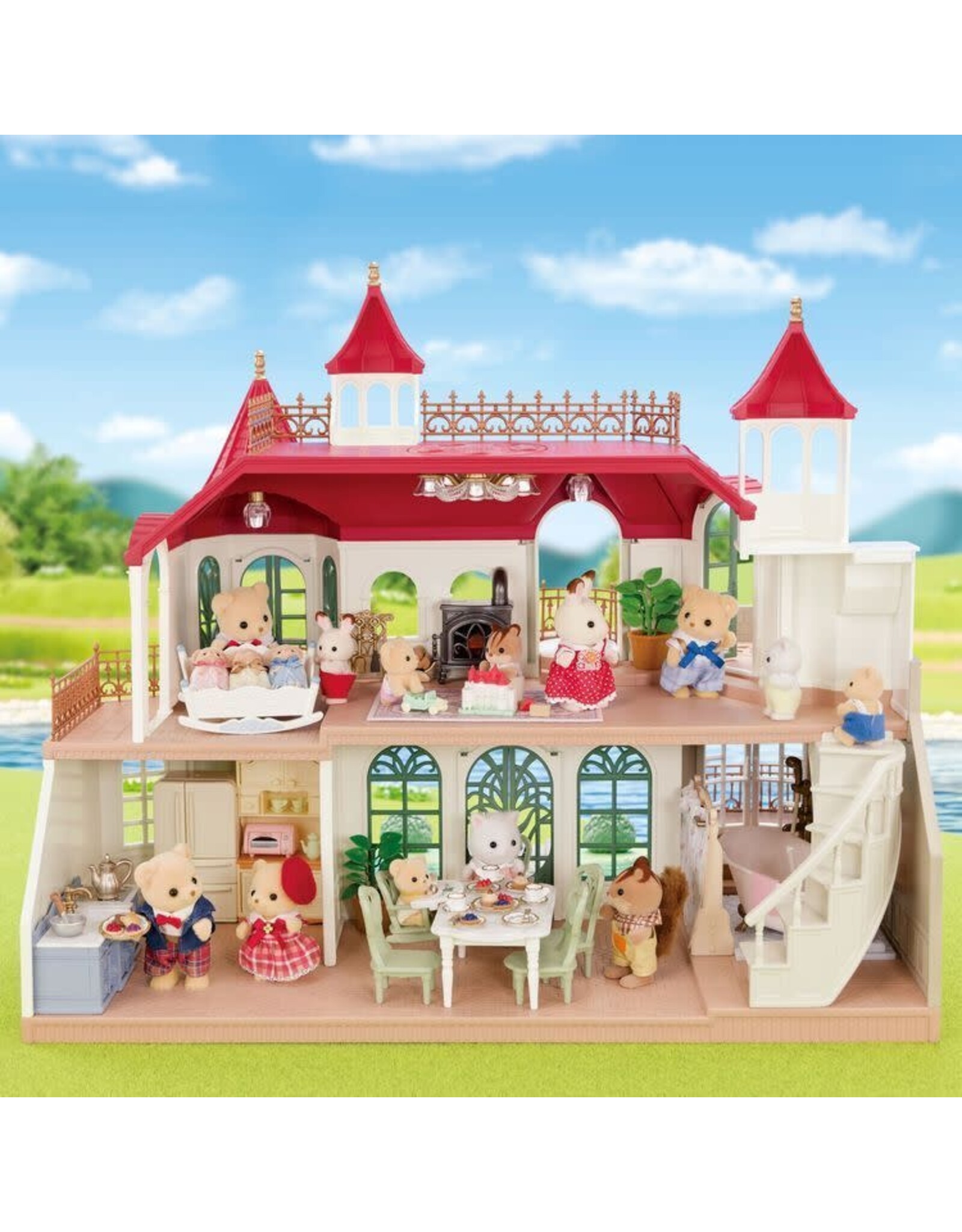 Calico Critters Calico Critters Red Roof Riverside Manor