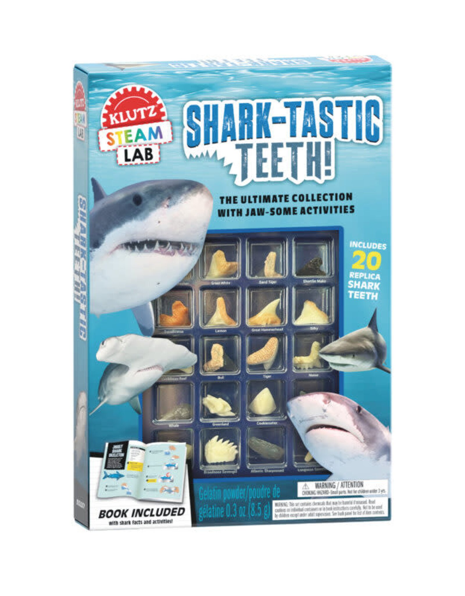 Klutz Klutz Steam Lab Shark-Tastic Teeth!