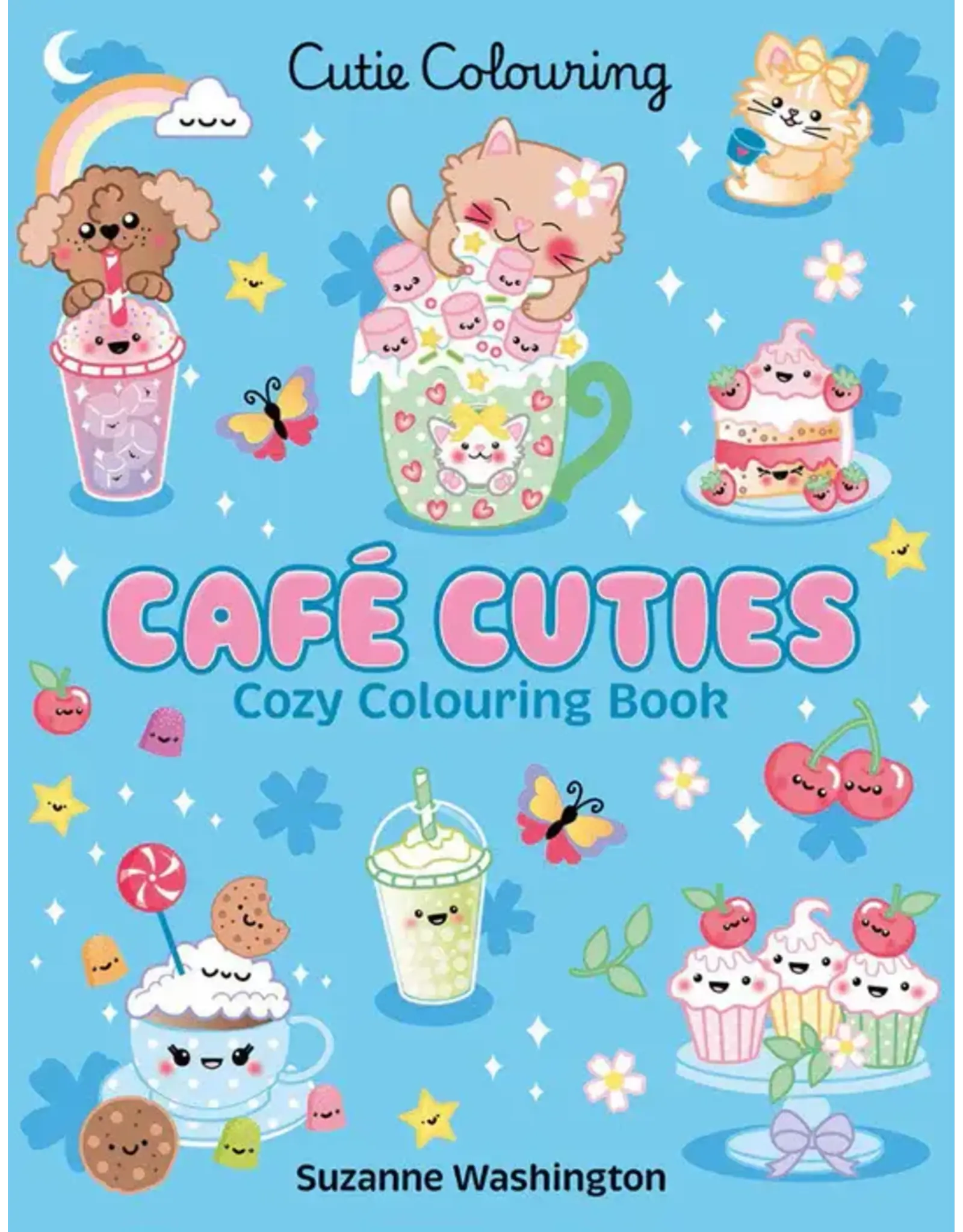 Scholastic Cafe Cuties: Colouring Book