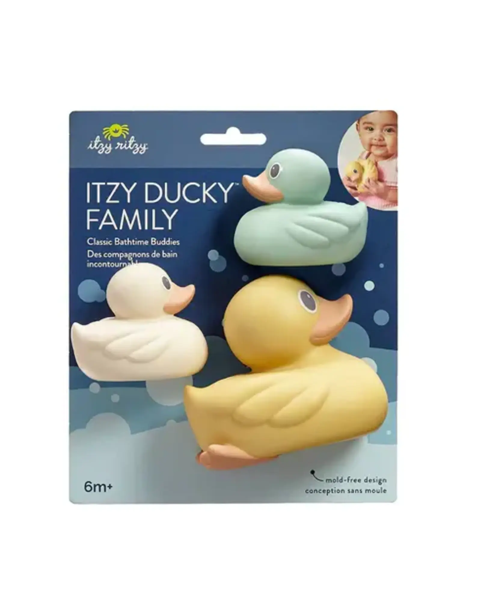 Itzy Ritzy Itzy Ducky Family Bath & Water Table Toys