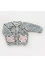 Huggalugs Kitty Cardigan for Baby & Toddler 18-24 months