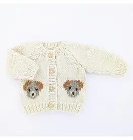 Huggalugs Puppy Cardigan Sweater Baby & Toddler 0-6 months