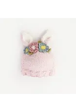 Huggalugs Flower Bunny Beanie Blush/Multi Baby & Kids XS (newborn)