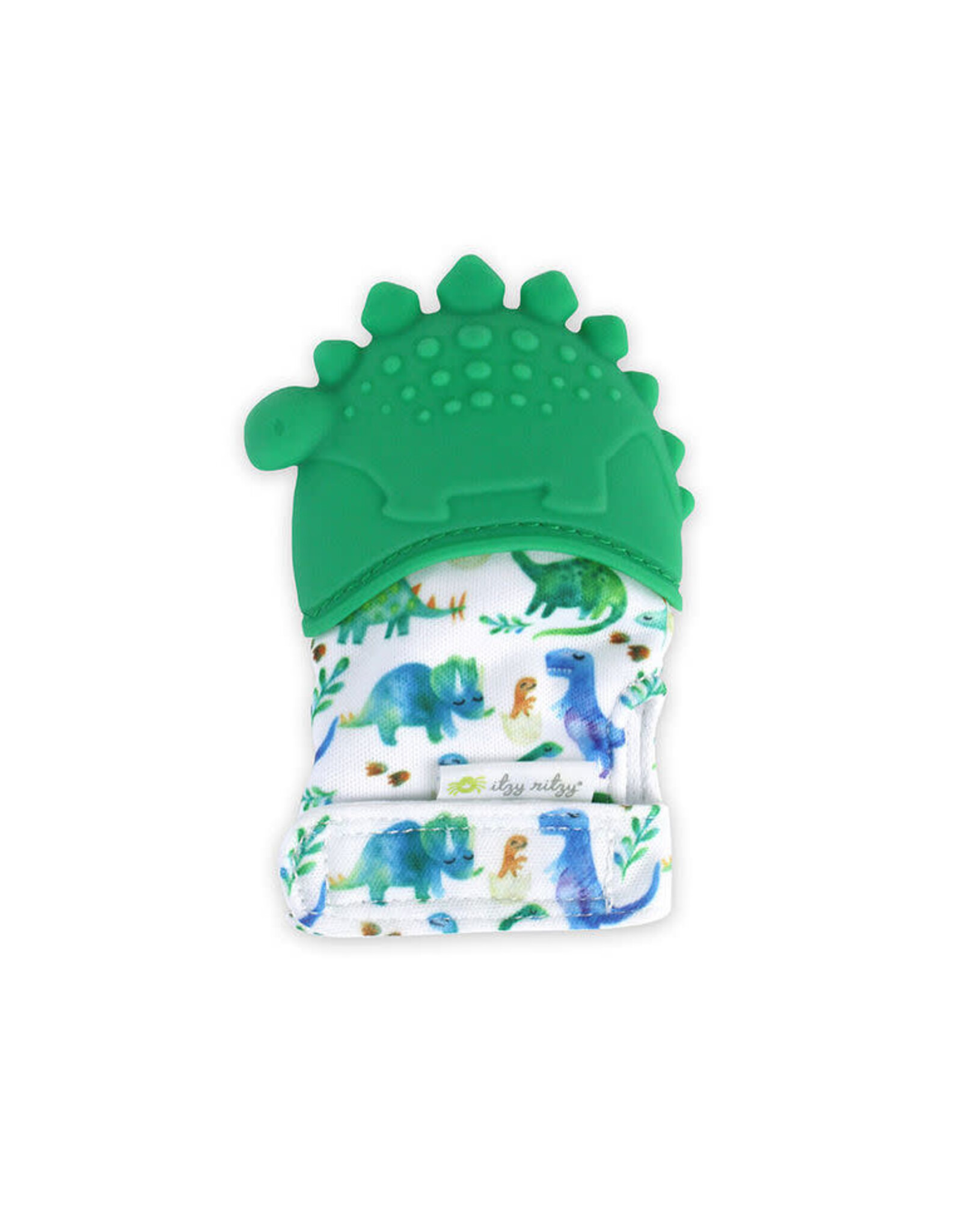 Itzy Ritzy Itzy Silicone Teething Mitts Dinosaur