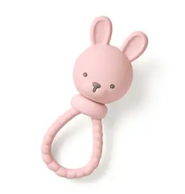 Itzy Ritzy Pink Bunny Sweetie Rattle