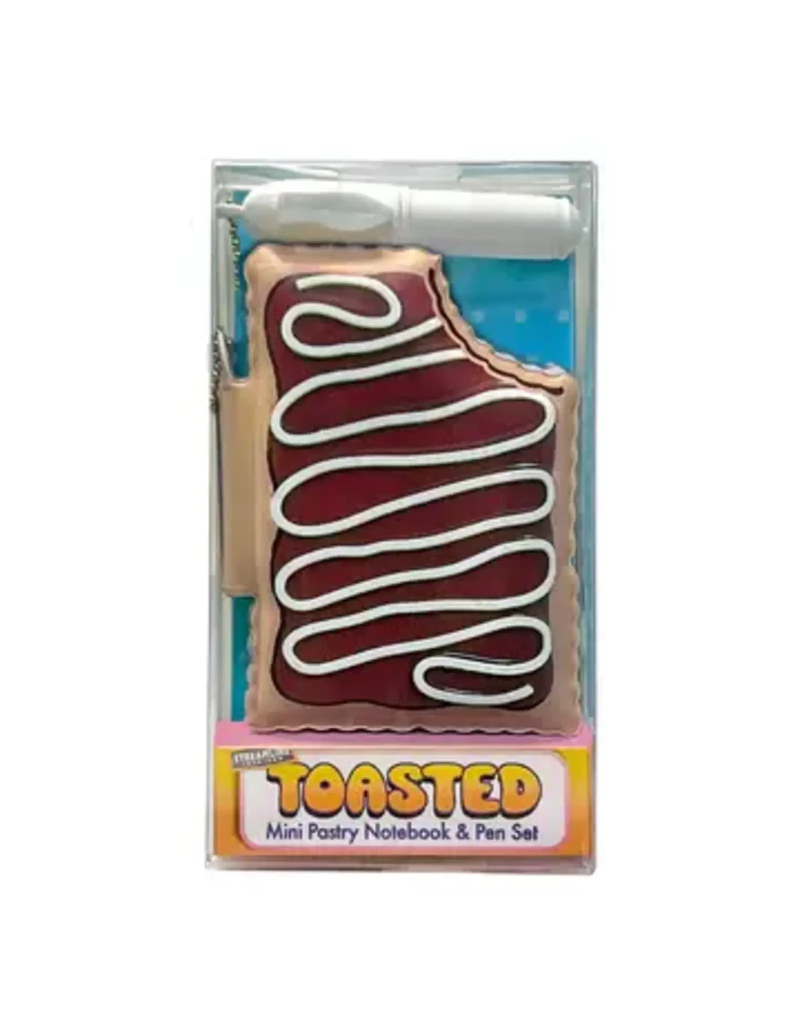 STREAMLINE Toaster Pastry Mini Puffy Notebooks w/ Pen