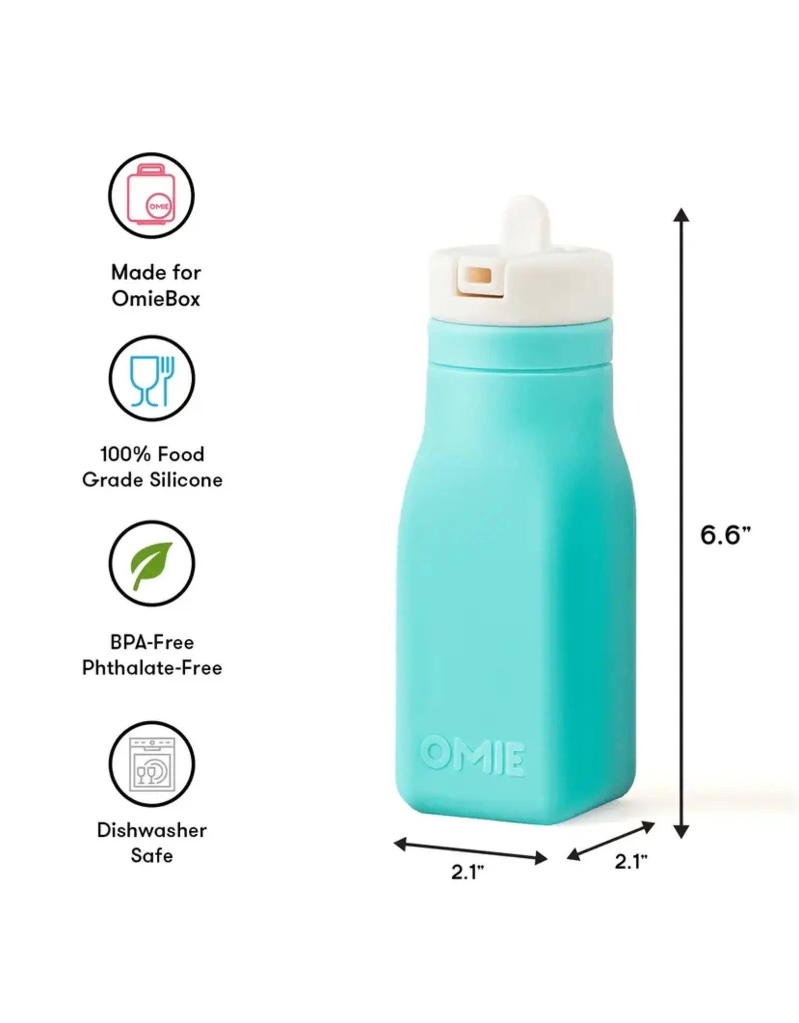 OmieLife Omielife Silicone Water Bottles