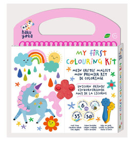 Avenir Haku Yoka My First Colouring Kit - Unicorn Friends