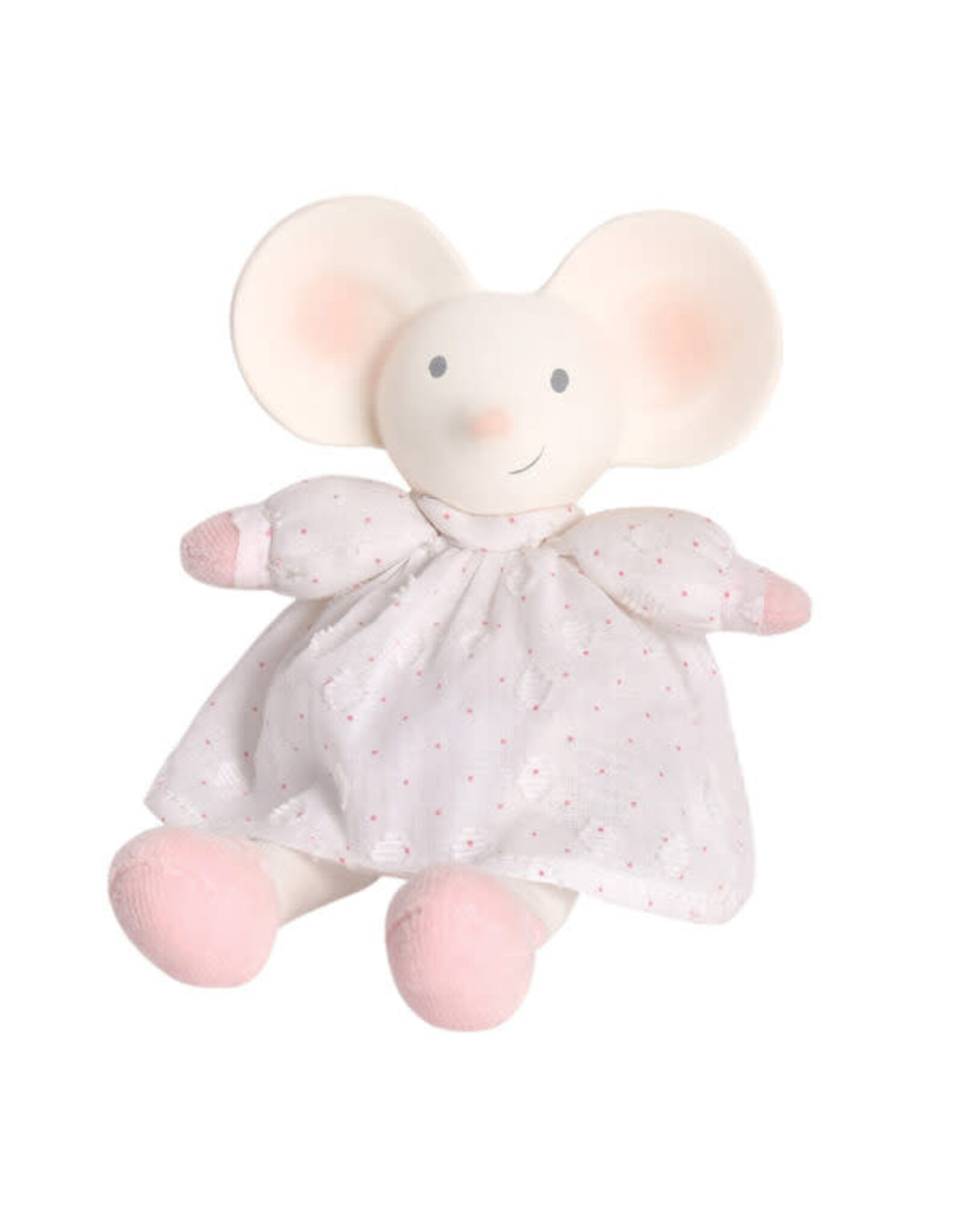 Tikiri Mini Meiya the Mouse Natural Rubber Head Toy