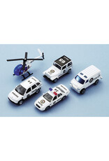 Welly Police - 5pc City Team Gift Set