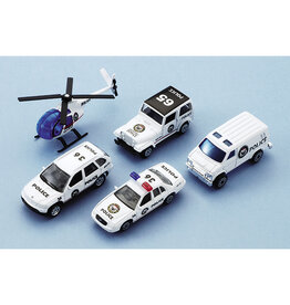 Welly Police - 5pc City Team Gift Set