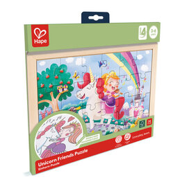 Hape Unicorn Friends Wooden Puzzle