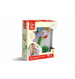 Hape Shake 'n Sparkle Flower Rattle