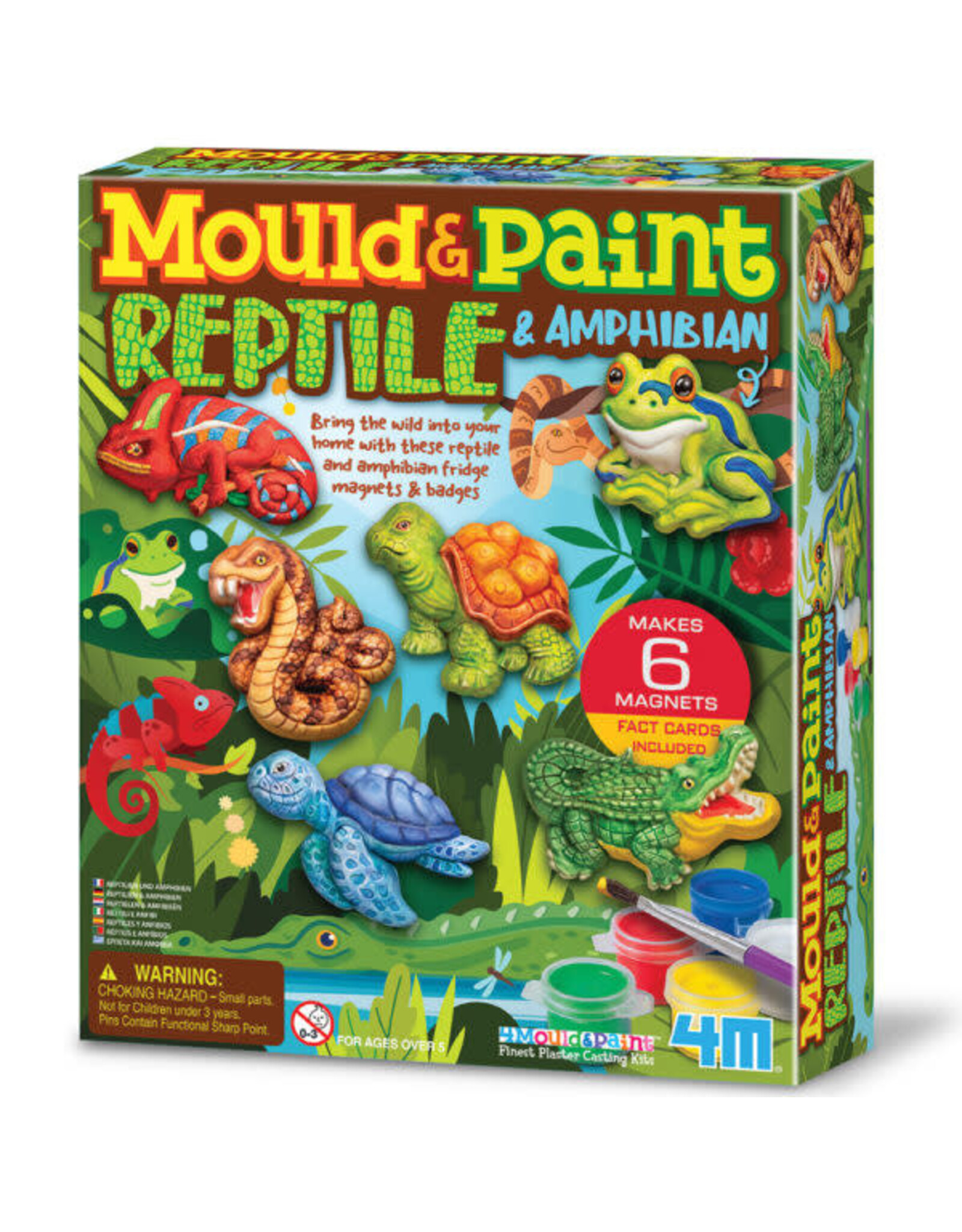 4M Mould & Paint Reptile & Amphibian
