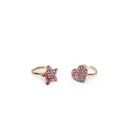 Great Pretenders Dream of Love Spinner Rings 2pc Set