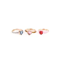 Great Pretenders Hearts of Love Ring Set, 3pc