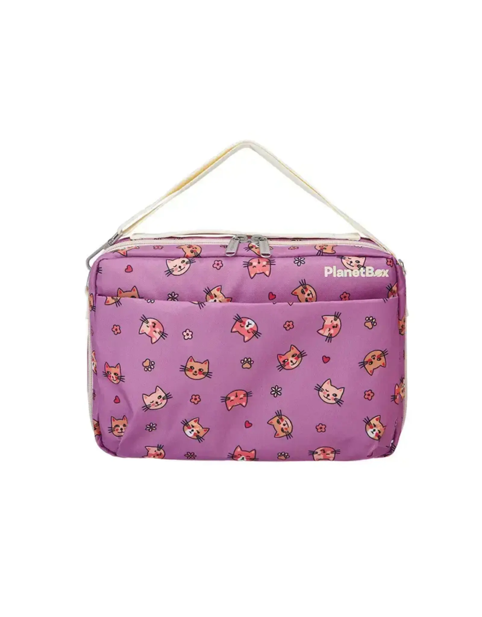 PlanetBox Adventurer Insulated Lunch Bag Cats Meow