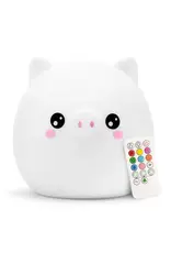 Lumieworld Lumipets LED Pig Night Light with Remote Kawaii Edition