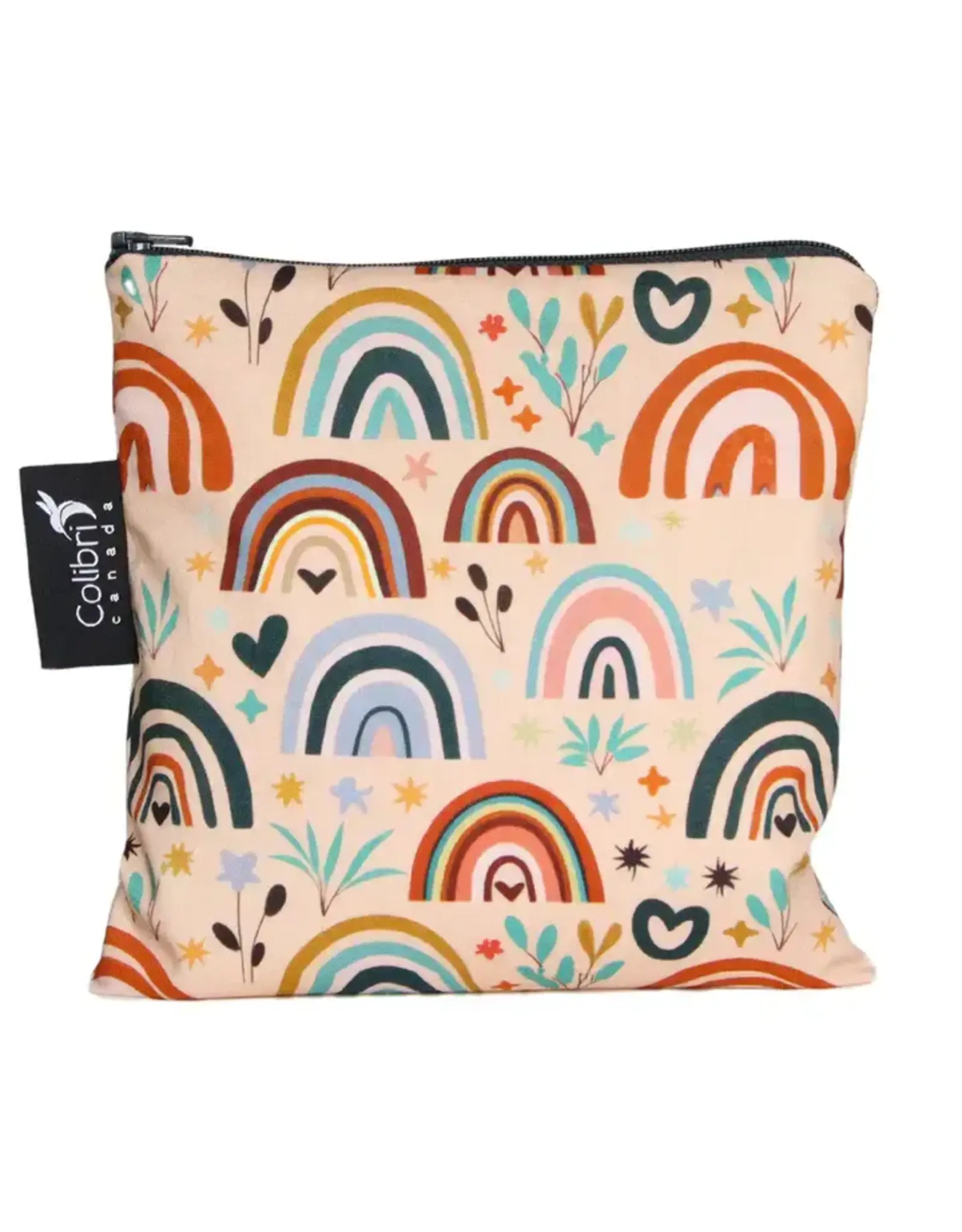 Colibri Spring Rainbow Reusable Snack Bag Large