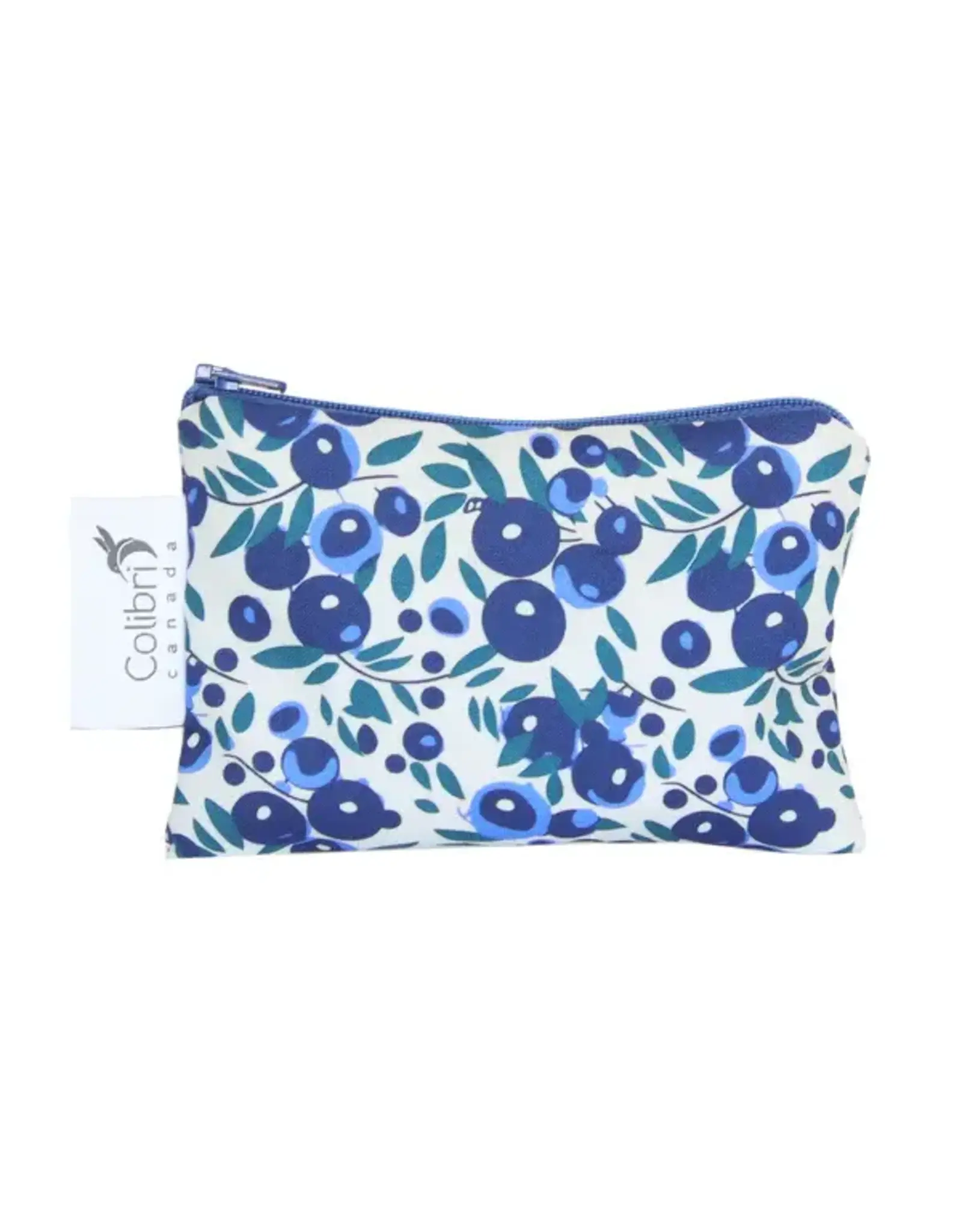 Colibri Blueberry Reusable Snack Bag Small