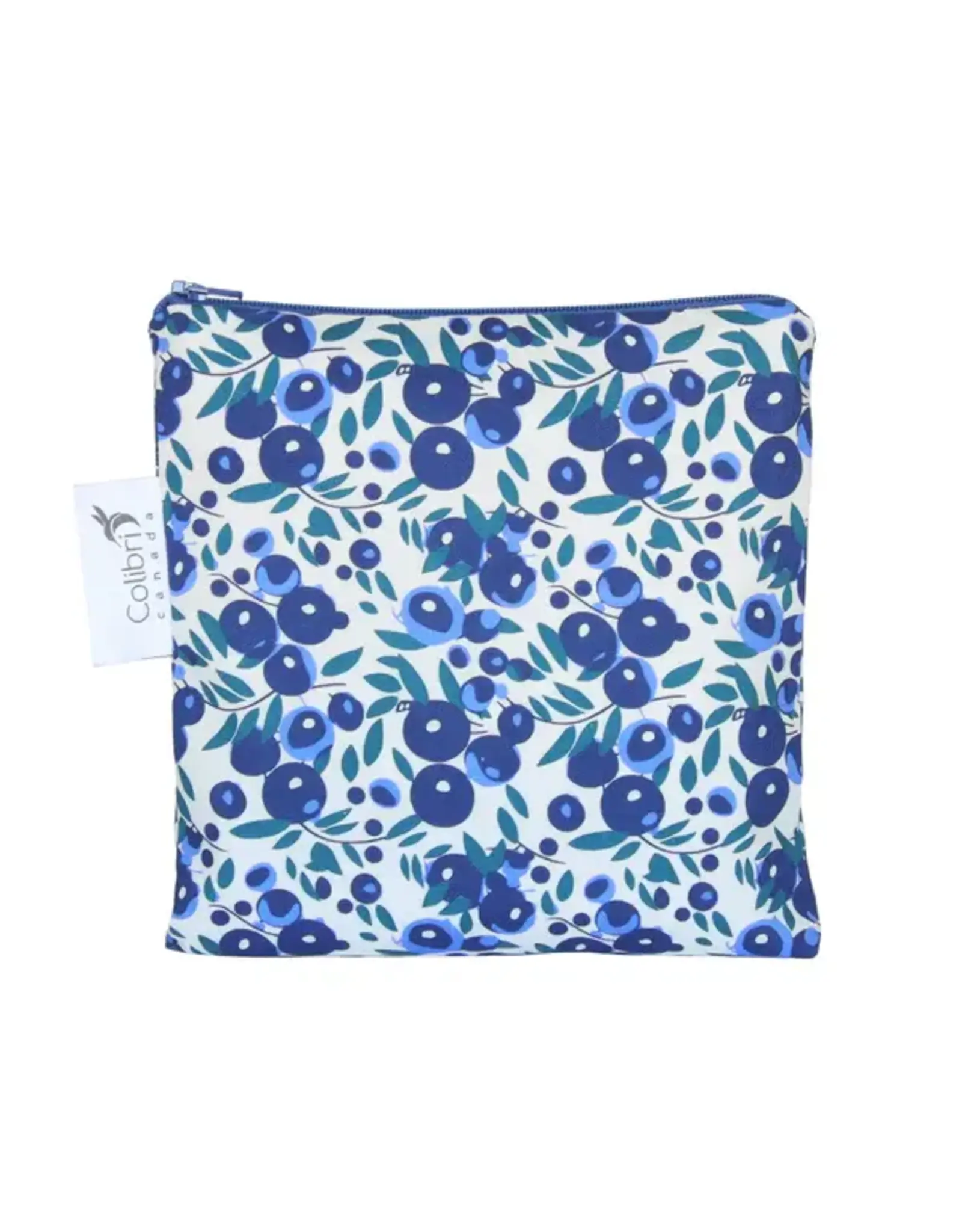 Colibri Blueberry Reusable Snack Bag Large