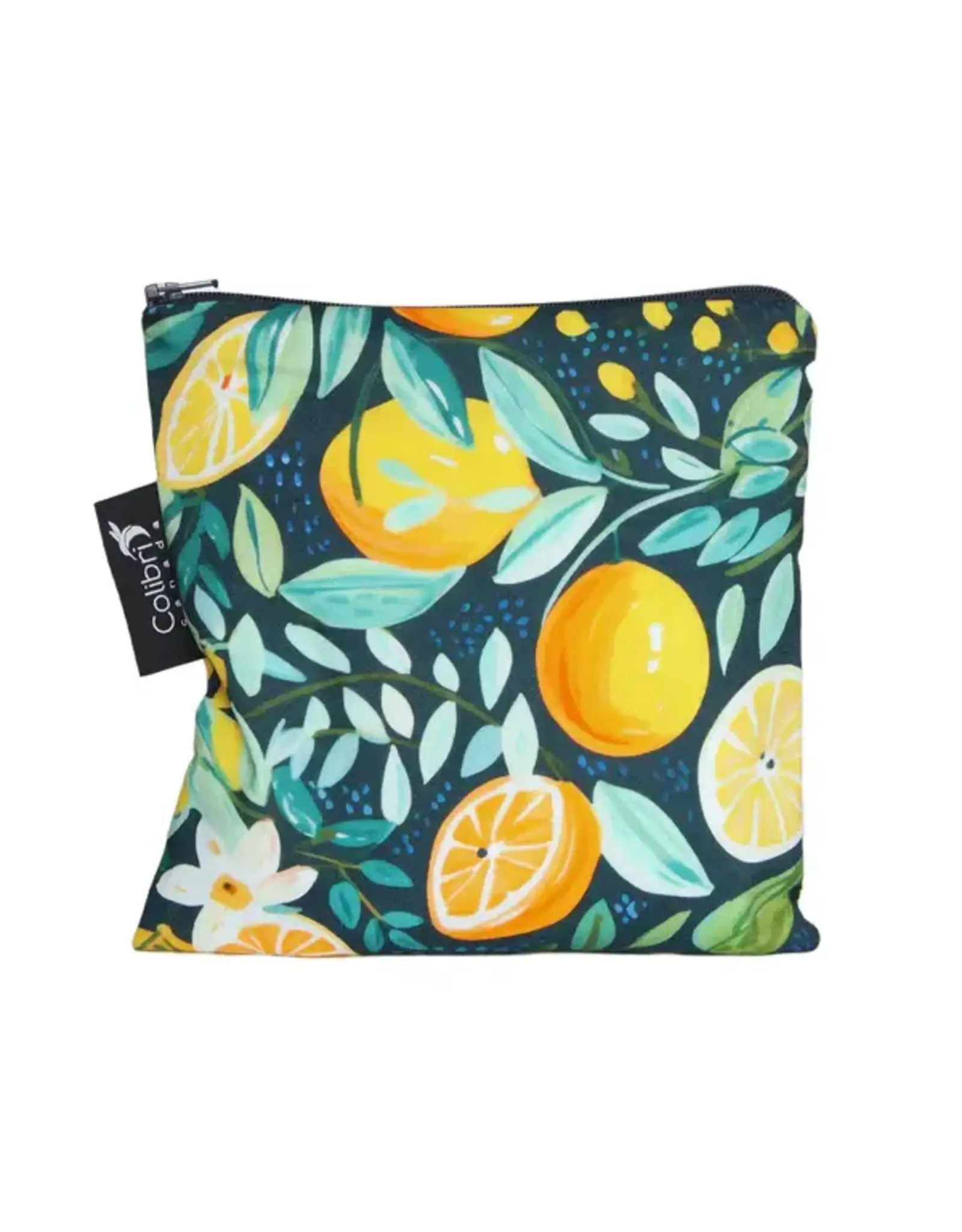 Colibri Citrus Reusable Snack Bag Large