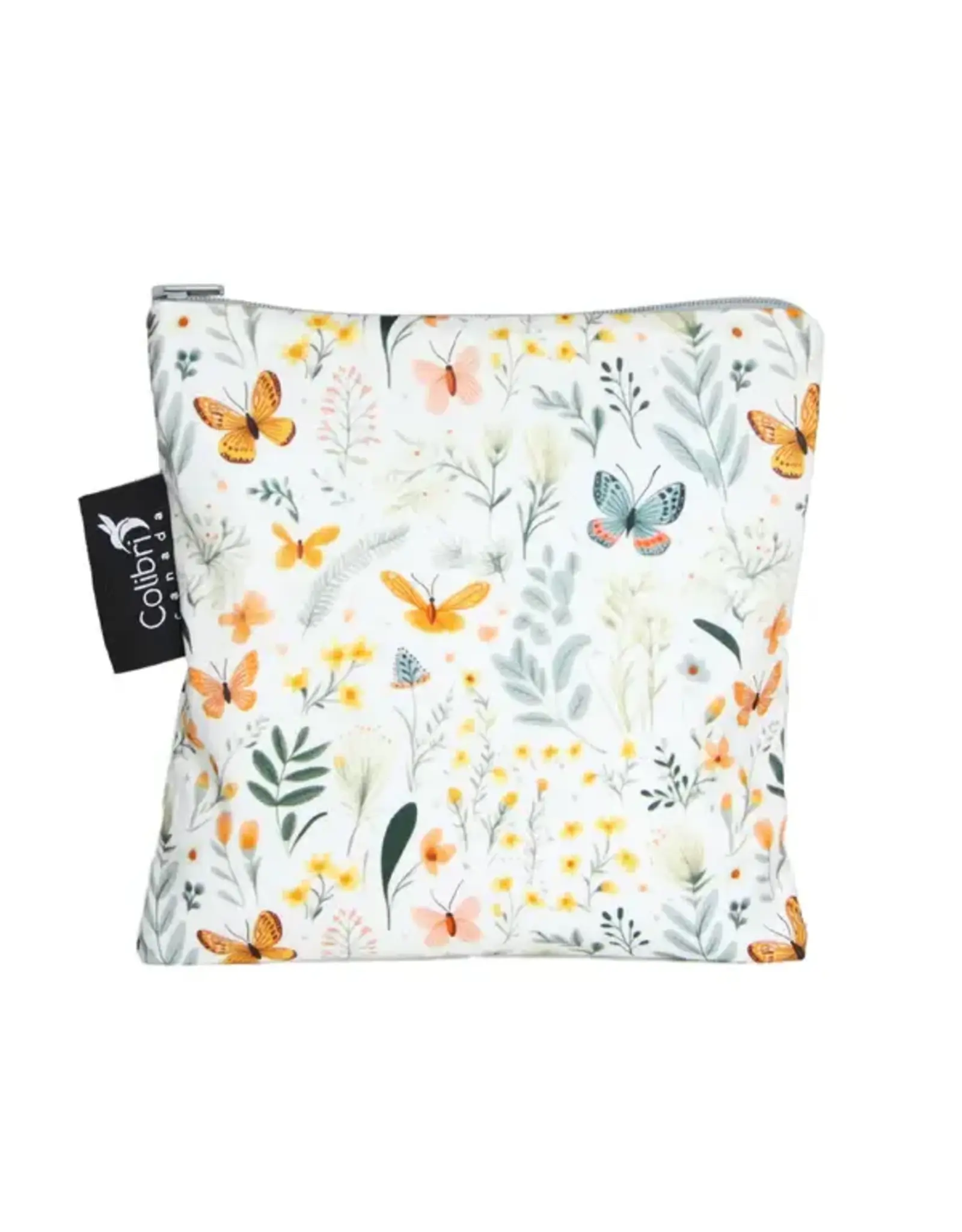 Colibri Butterfly Garden Reusable Snack Bag Large