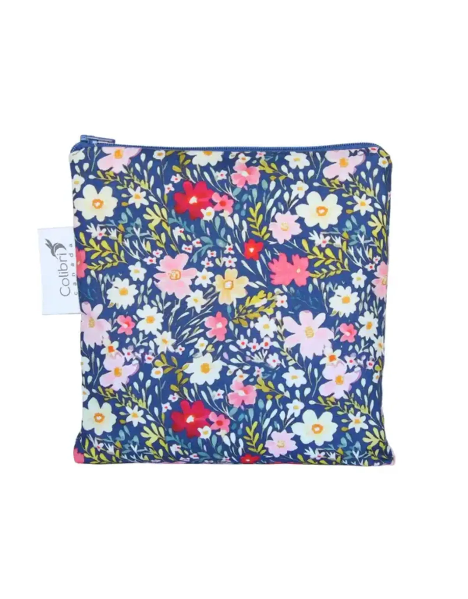 Colibri Prairie Petals Reusable Snack Bag Large