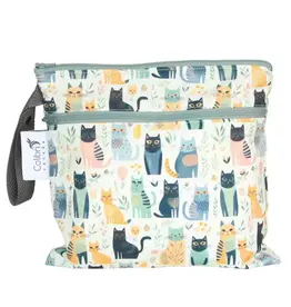 Colibri Cats Double Duty Wet Bag Small