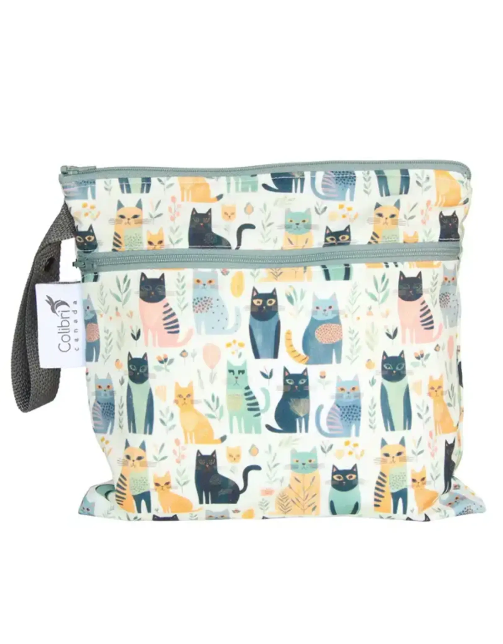 Colibri Cats Double Duty Wet Bag Small