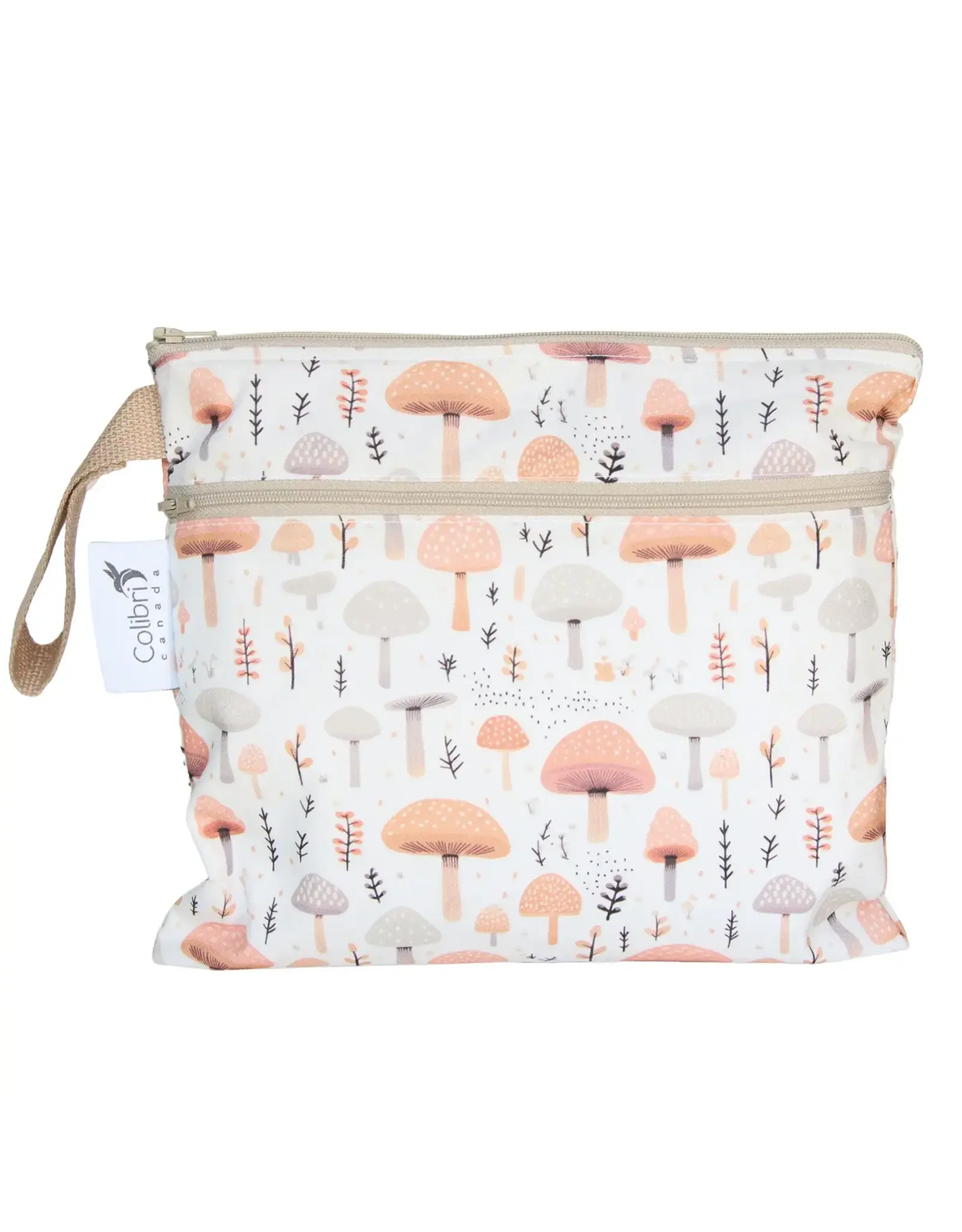 Colibri Mushrooms Double Duty Wet Bag Small