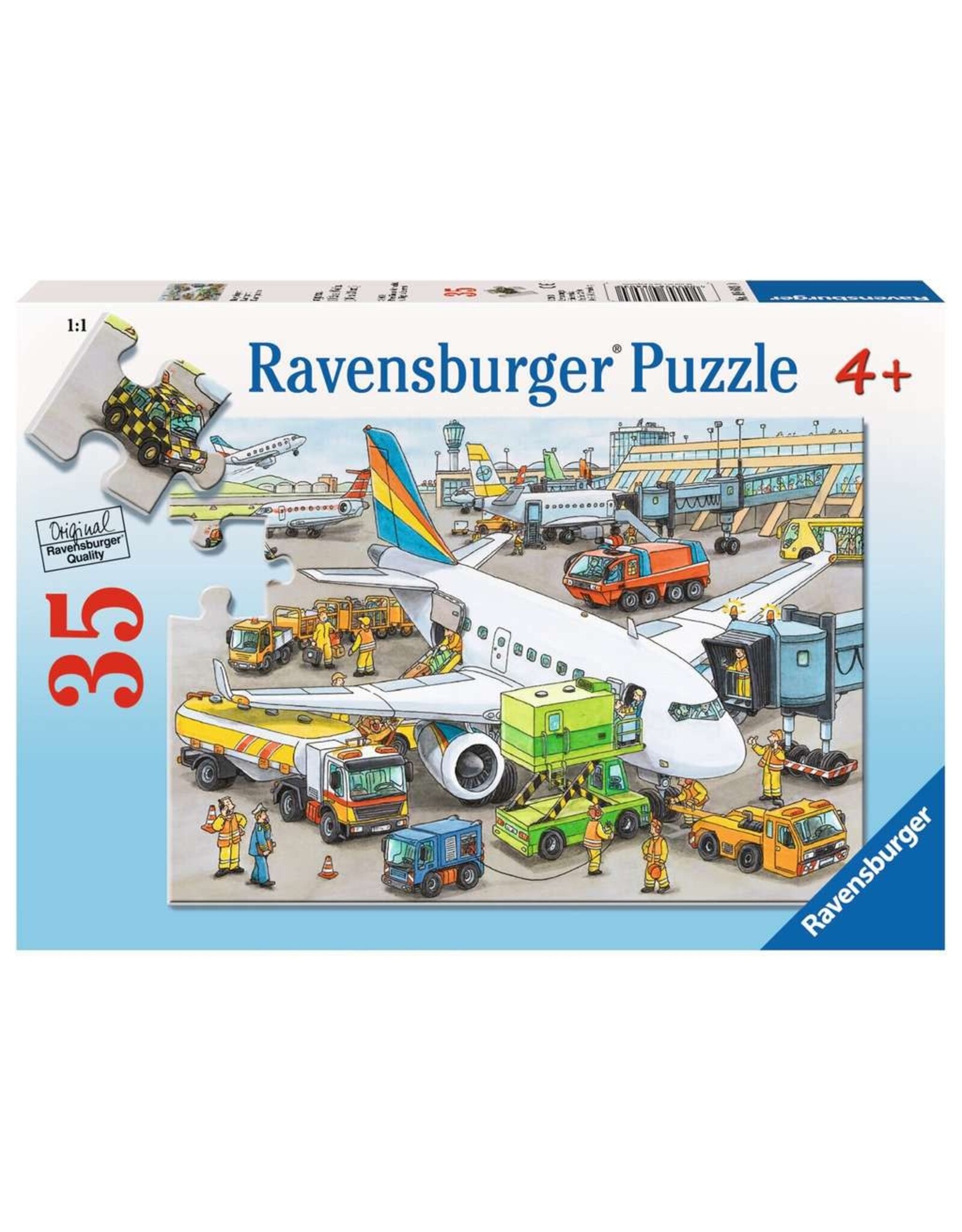 Ravensburger Busy Airport 35 Piece Puzzle