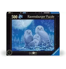 Ravensburger Glow in the Dark Owls in the Moonlight 500 Piece Puzzle