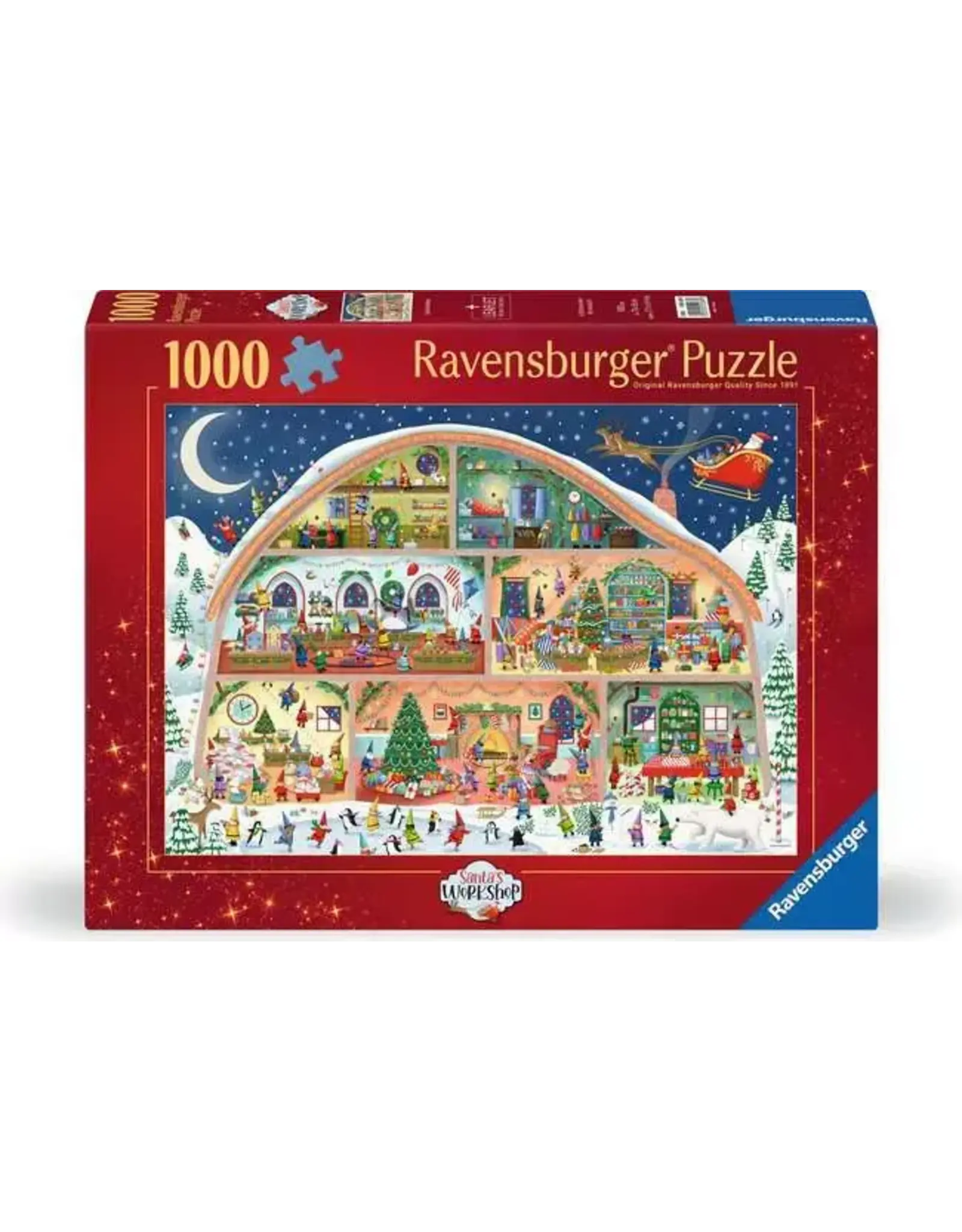 Ravensburger Santa's Workshop 1000 Piece Puzzle