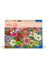 Ravensburger Tiffany Flowers 100 Piece Puzzle