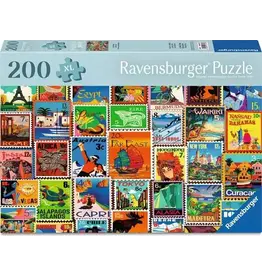 Ravensburger Travel Stamps 200 Piece Puzzle